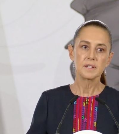 Sheinbaum acusa que hay una contradicción en las versiones de EU sobre el caso de “El Mayo”