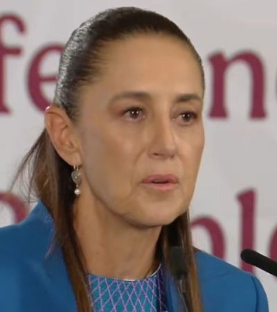 Responde Sheinbaum tras señalamiento de nexos entre el gobierno y los cárteles