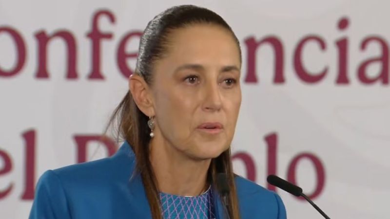 Responde Sheinbaum tras señalamiento de nexos entre el gobierno y los cárteles