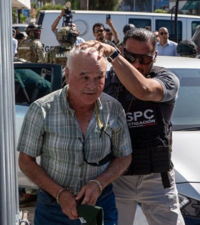 Ingresan a la FGR en Baja California al exgobernador Ernesto Ruffo tras su detención por presunto “huachicol” fiscal