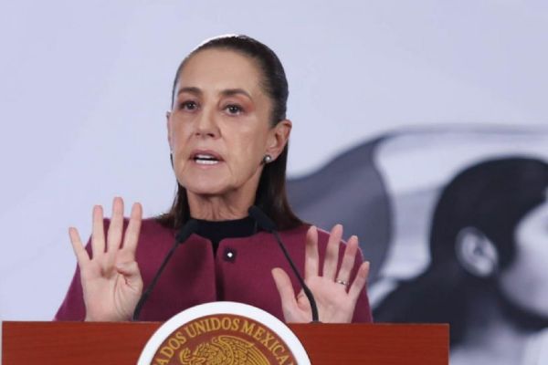 Sheinbaum rechaza acusación de Milei de financiar una campaña contra Argentina