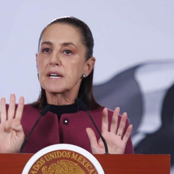 Sheinbaum rechaza acusación de Milei de financiar una campaña contra Argentina