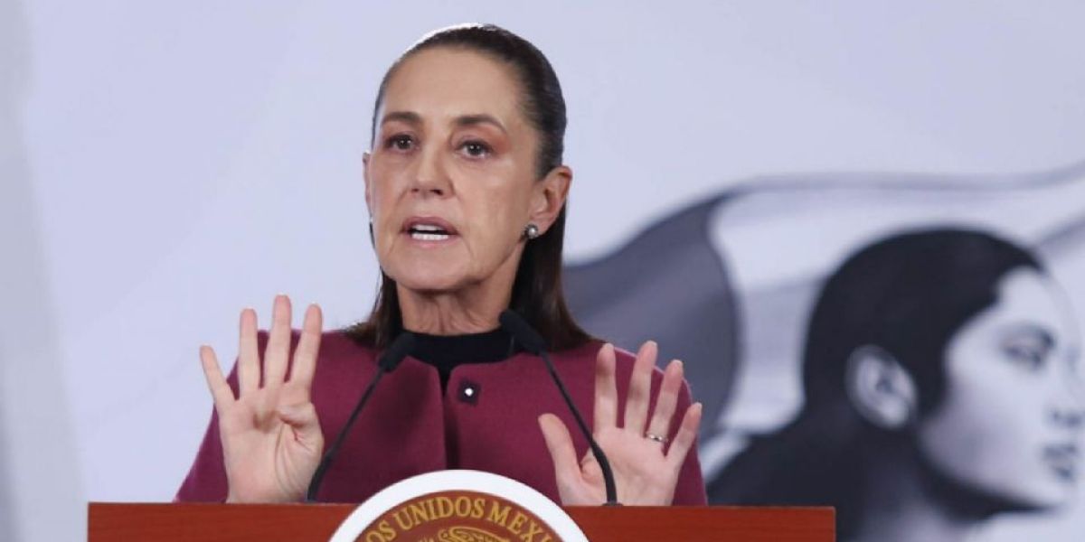 Sheinbaum rechaza acusación de Milei de financiar una campaña contra Argentina