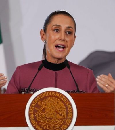 Responde Sheinbaum a republicano que la acusó de “socavar” la política de Trump al apoyar a Cuba