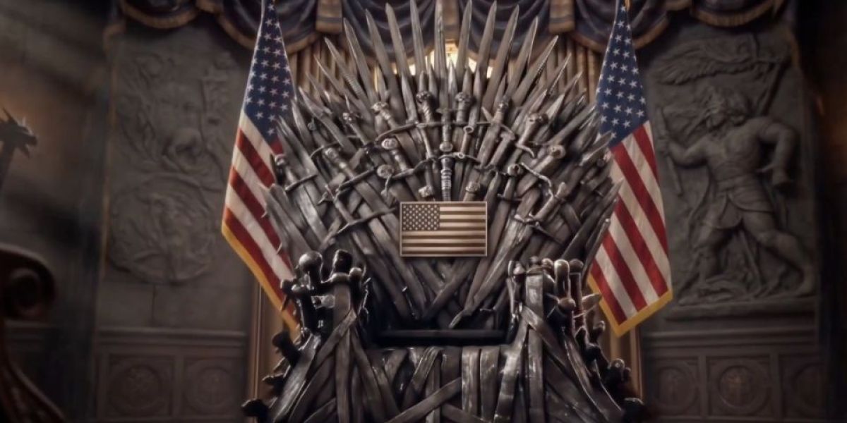 Trump se convierte en el “escogido” de “House of the Dragon”: transforman con IA el Despacho Oval en el Trono de Hierro
