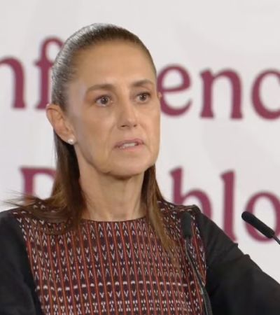 Sheinbaum insiste en que retiro de visa al hijo de AMLO tiene un fin político