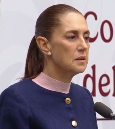 Sheinbaum niega la participación de García Harfuch en resolver el traslado de Farías Laguna