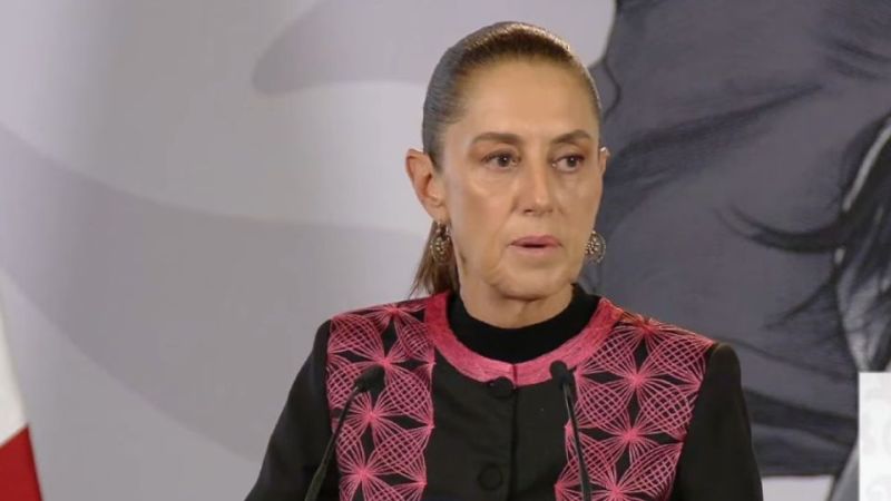 Sheinbaum niega llamadas del expresidente para dictarle línea