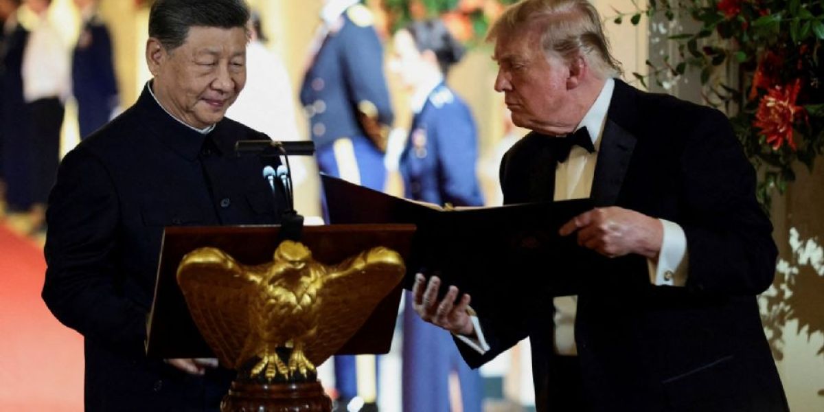 Trump asegura que tuvo una reunión muy productiva con el presidente de China