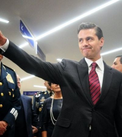 Reaparece Peña Nieto: foto lo muestra en hotel de Ixtapan