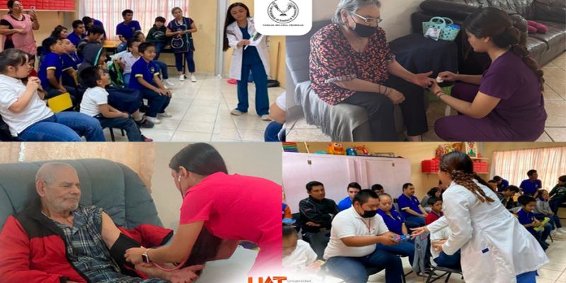 Atiende la UAT con servicios médicos gratuitos a grupos vulnerables y adultos mayores