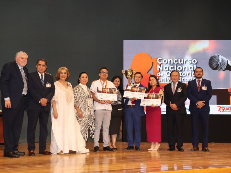 Realiza la UAT con éxito el Primer Concurso Nacional de Oratoria Universitario