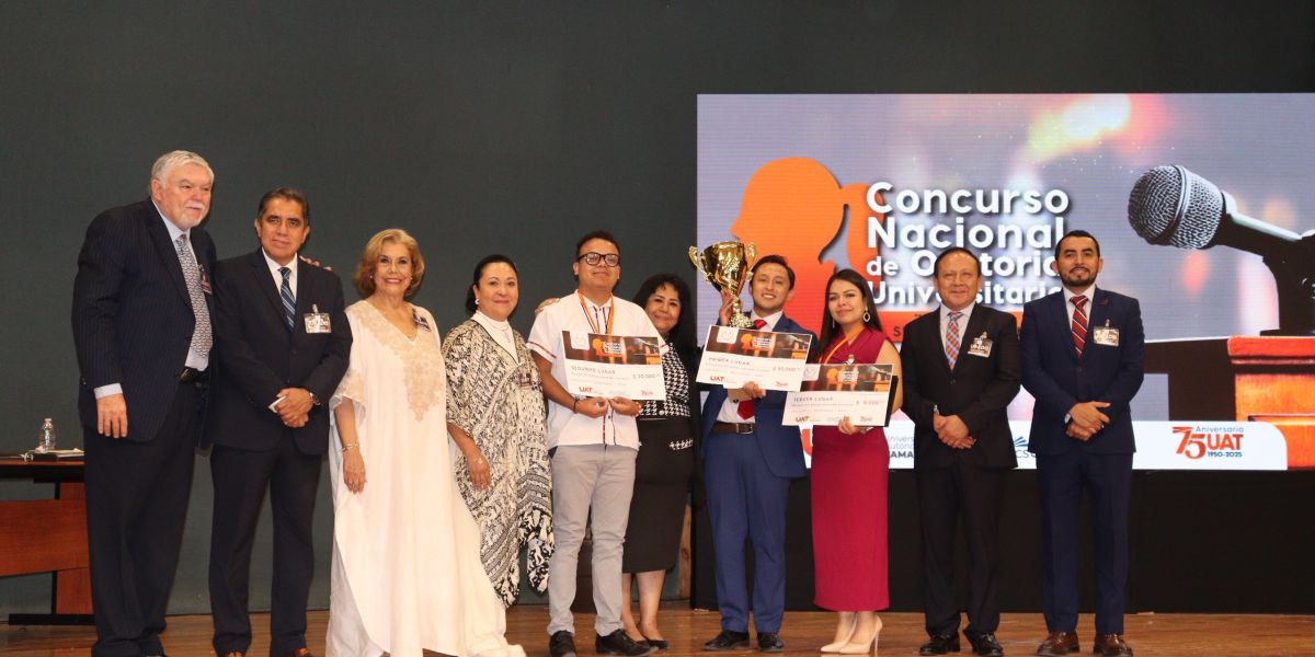 Realiza la UAT con éxito el Primer Concurso Nacional de Oratoria Universitario