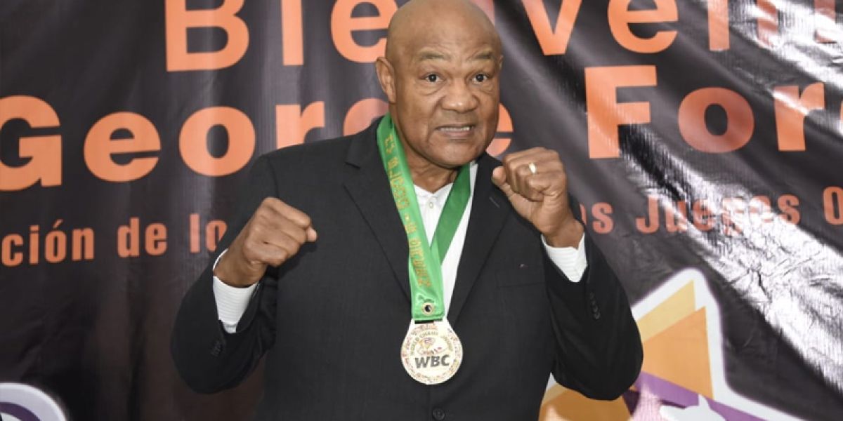 Muere ex boxeador George Foreman, ganador del oro olímpico en México 1968