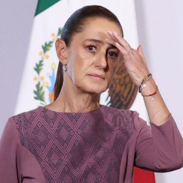 Sheinbaum critica la irrupción en Los Pinos