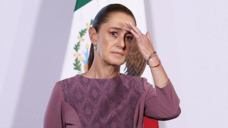 Sheinbaum critica la irrupción en Los Pinos