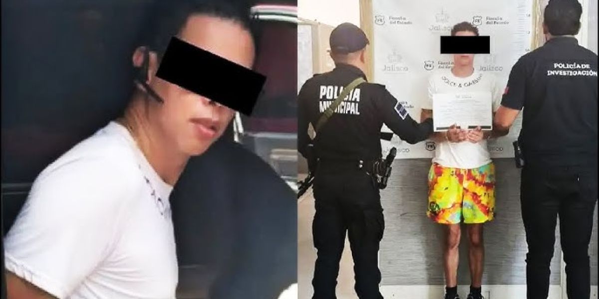 Detienen en Puerto Vallarta a Alex Marín por explotación sexual de una menor