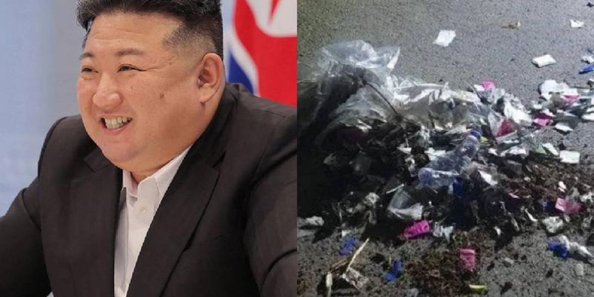 ¡Guerra de basura! Corea del Norte manda más globos con “desechos” a Corea del Sur