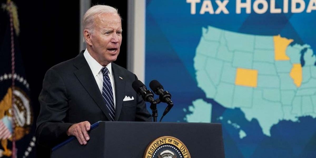 Biden propone suspender impuesto a la gasolina por 3 meses