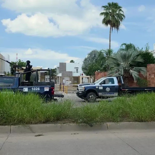 Despliegan operativo junto a casa de gobernador Rocha Moya