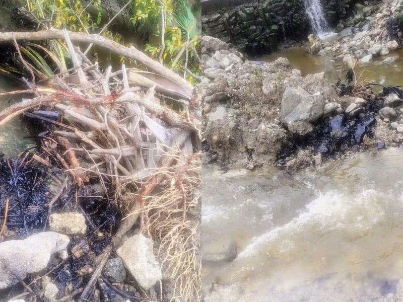 Derrame de hidrocarburo en río Barberena amenaza a cuatro ejidos de Altamira