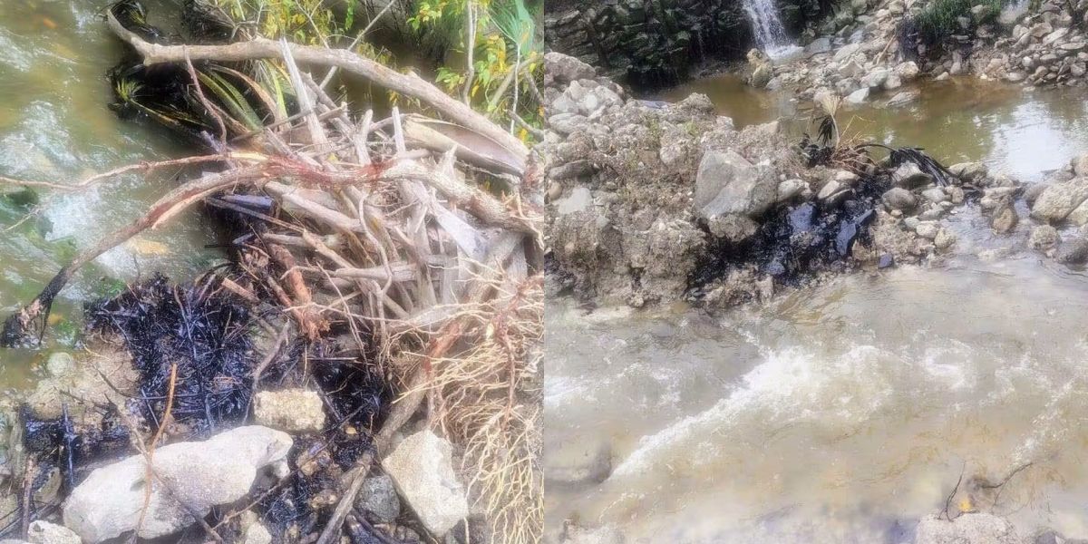 Derrame de hidrocarburo en río Barberena amenaza a cuatro ejidos de Altamira
