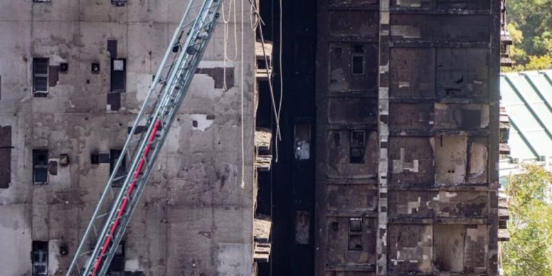 Localizan a 144 personas tras incendio en complejo de Hong Kong