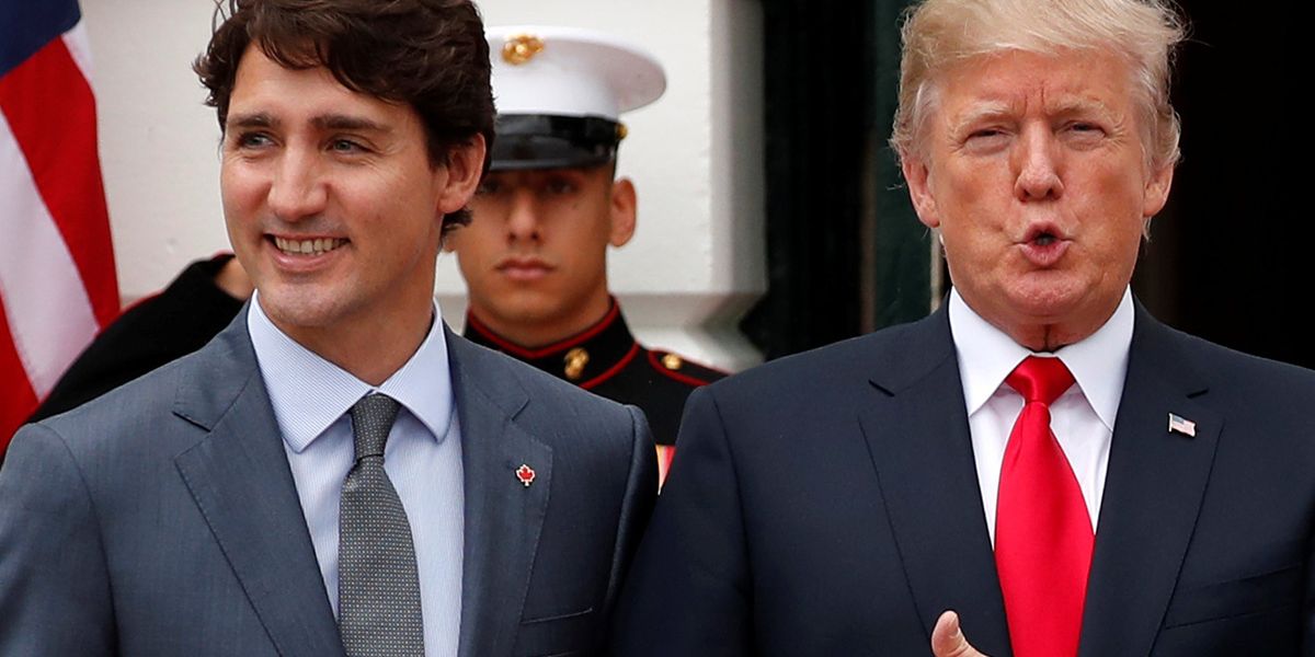 Si Canadá se fusiona con Estados Unidos no habría aranceles.- Trump 