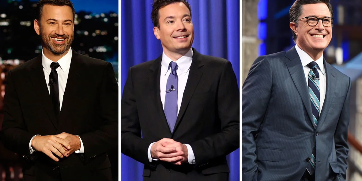 Trump festeja la salida de Colbert y lanza dardos a Jimmy Fallon