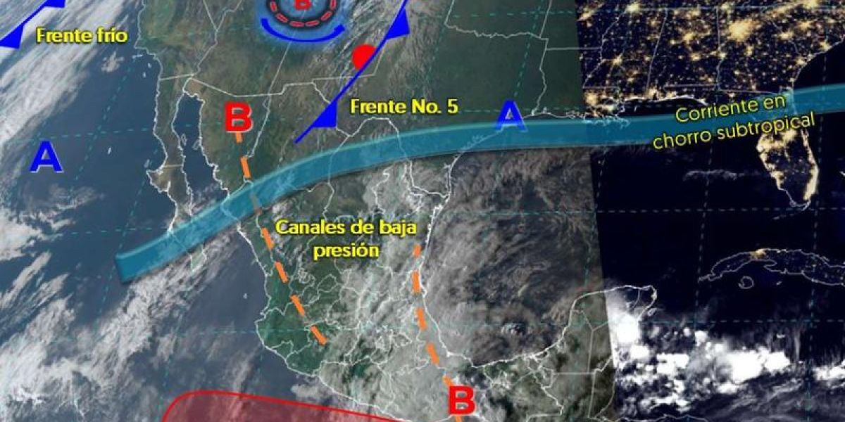 Se esperan lluvias por ciclón tropical