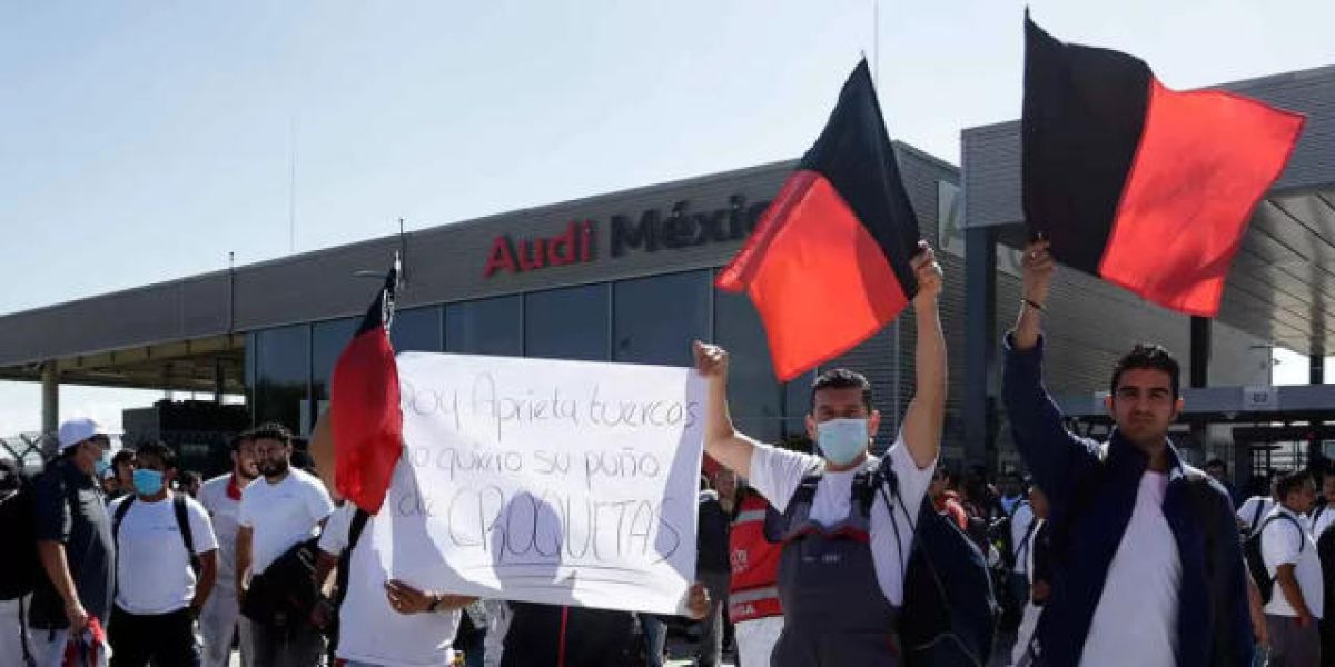 López Obrador confía en que se alcanzará un acuerdo para levantar huelga en Audi Puebla