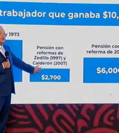 ‘Fue muy bueno’, dice López Obrador tras aprobación de fondo de pensiones