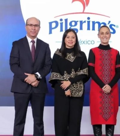 La empresa productora de pollo Pilgrim’s anuncia inversión de mil 300 millones de dólares en México