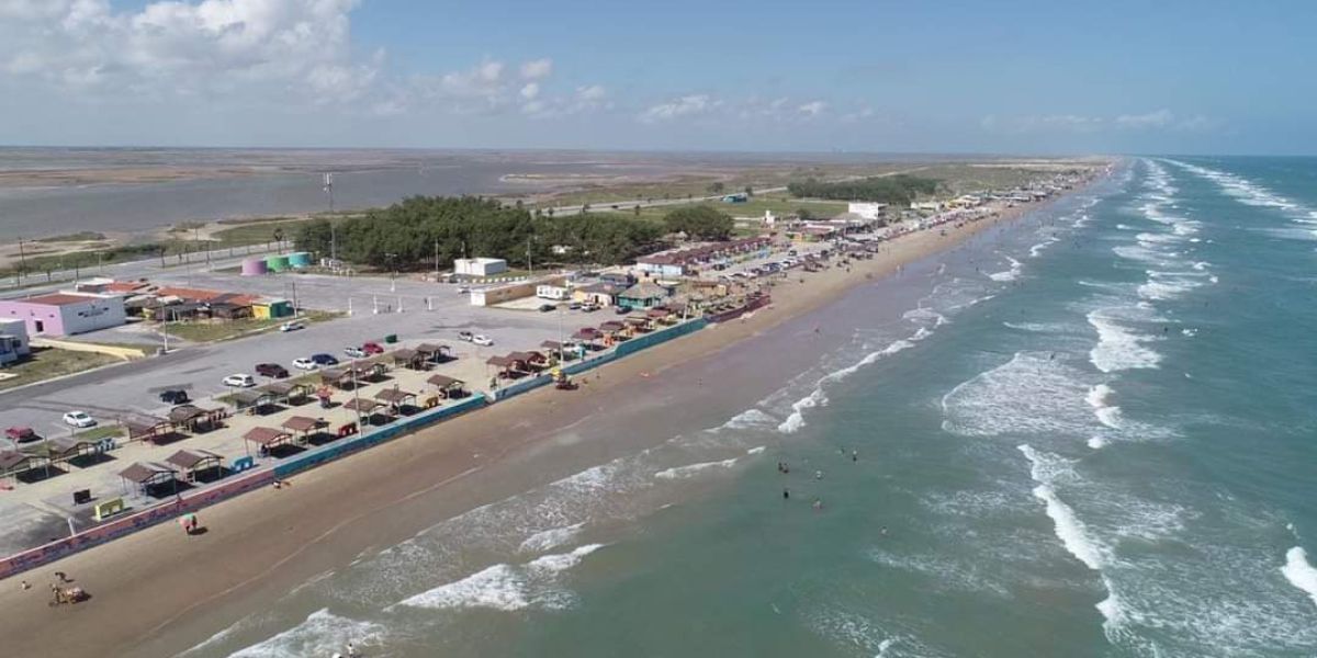 Invita Gobierno de Matamoros a visitar la Playa Bagdad; se encuentra en condiciones óptimas para recibir a vacacionistas