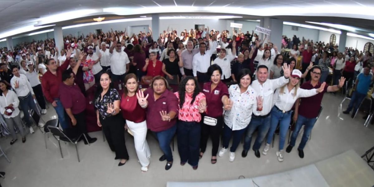 Olga Sosa recibe respaldo de maestros de Reynosa: educación construye paz y desarrollo con justicia
