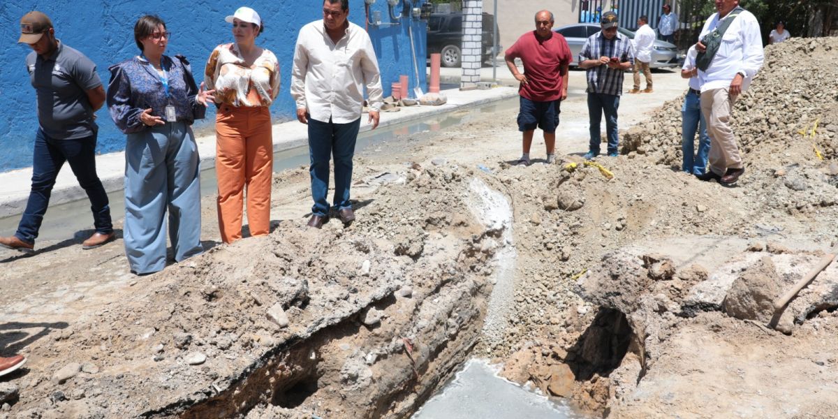 Supervisa Alcaldesa Carmen Lilia Canturosas avance de obras