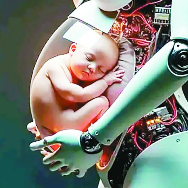 ¿El futuro del embarazo ya llegó? China crea el primer ‘humanoide embarazado’ del mundo