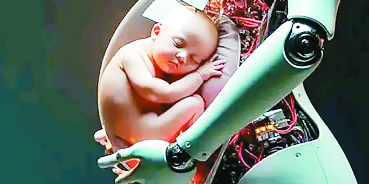 ¿El futuro del embarazo ya llegó? China crea el primer ‘humanoide embarazado’ del mundo