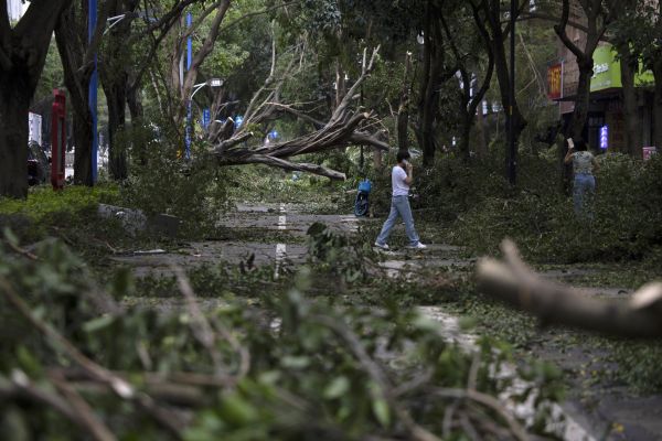 Tifón “Bavi” amenaza Japón: registra vientos de más de 200 km/h y obliga a cancelar vuelos
