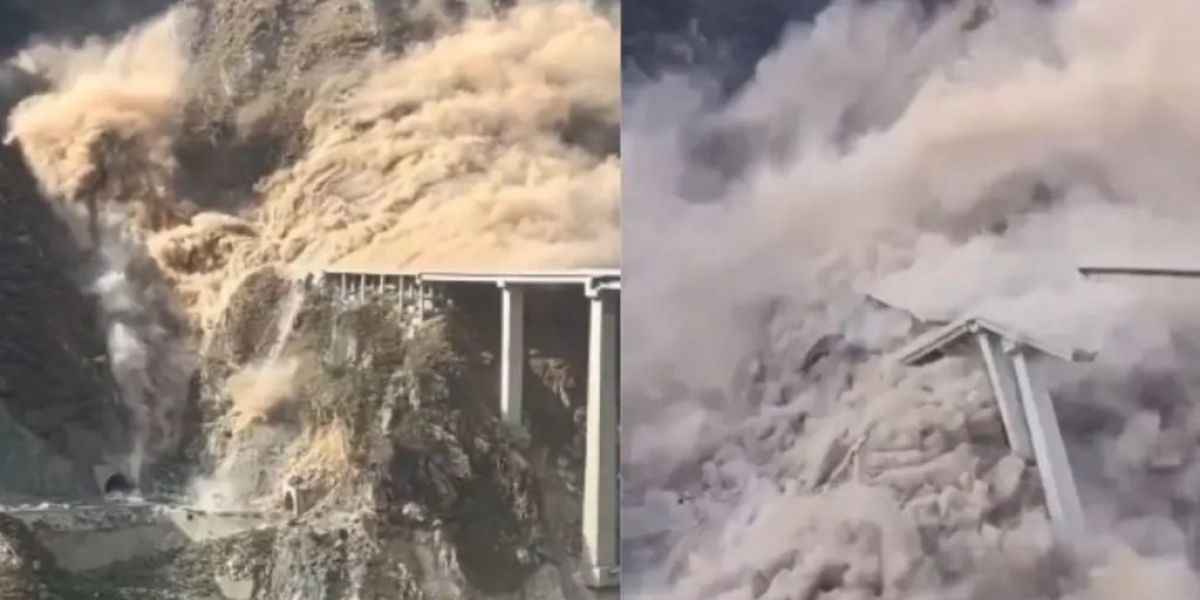 Colapsa puente recién inaugurado en China; autoridades descartan víctimas