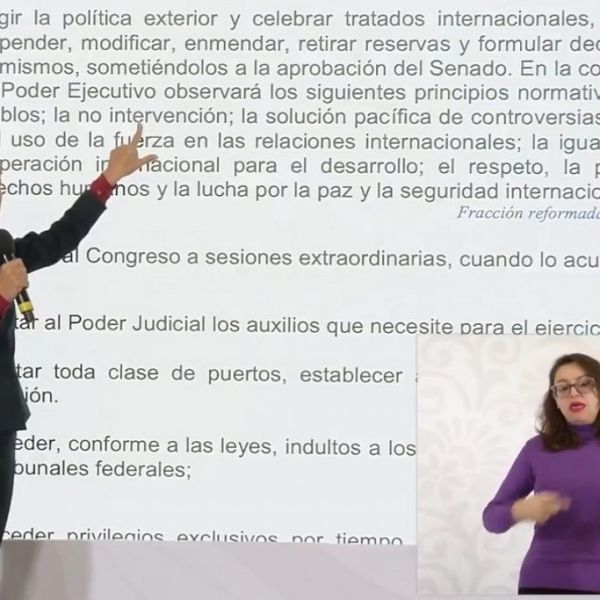 Sheinbaum ve lejana la posibilidad de una intervención de EU en México
