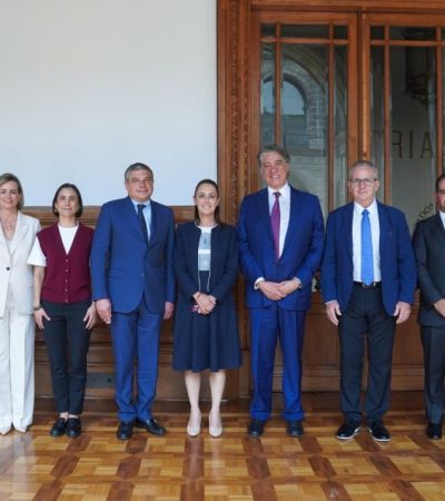 Sheinbaum se reúne con presidente de Baker Hughes, destaca inversión en México