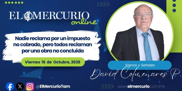 Nadie reclama por un impuesto no cobrado, pero todos reclaman por una obra no concluida