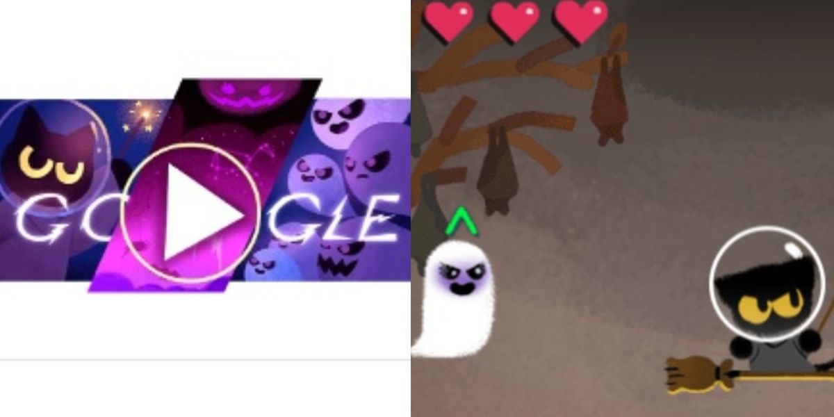 Google celebra Halloween con un doodle interactivo; así funciona el divertido juego