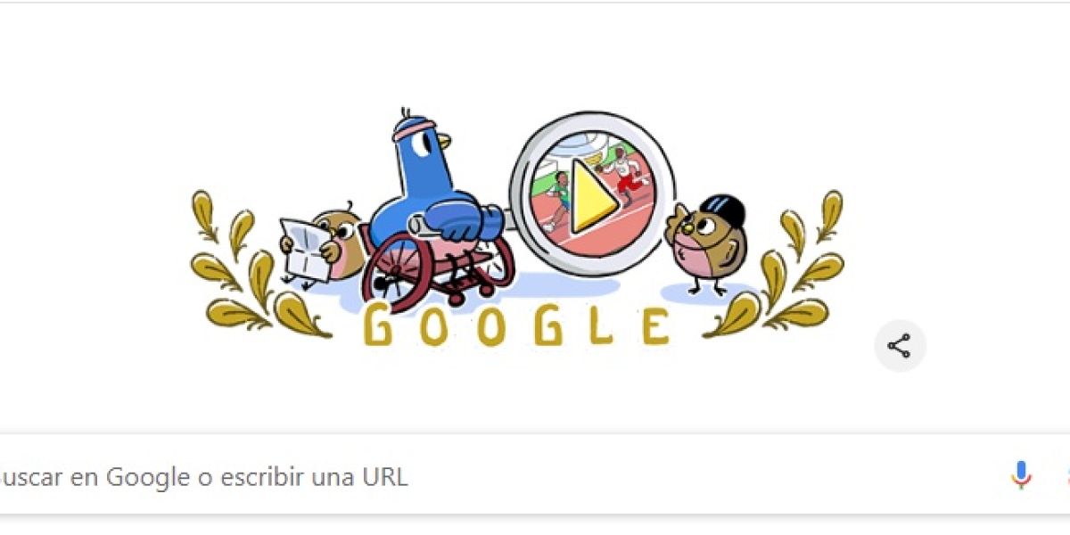 Google lanza doodle interactivo por Paralímpicos; así puedes jugar la actividad que tiene incluida