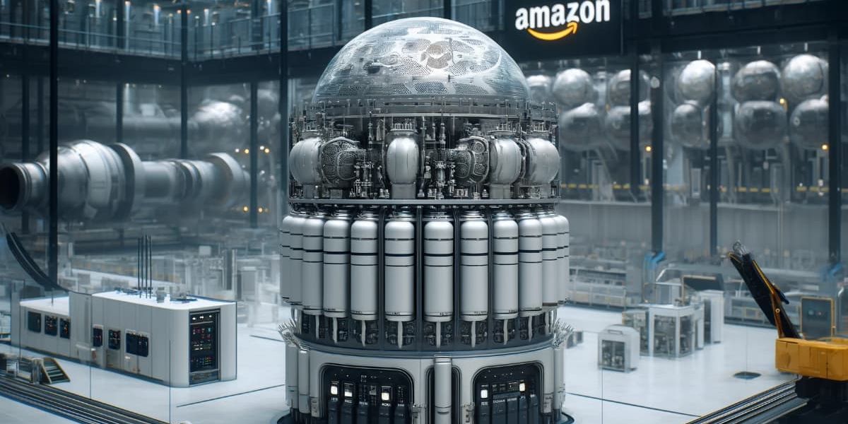 Amazon invierte en pequeños reactores nucleares por demanda energética de IA