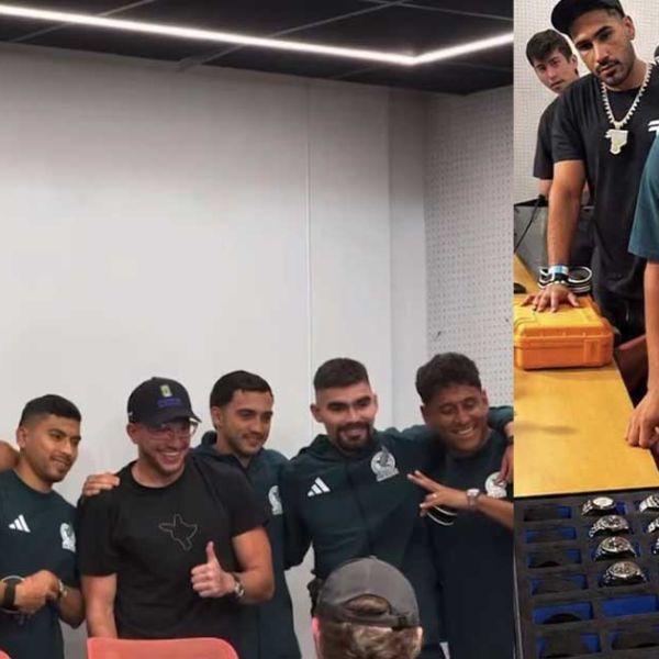 Influencer regala exclusivos Rolex al Tri tras avanzar a Octavos del Mundial
