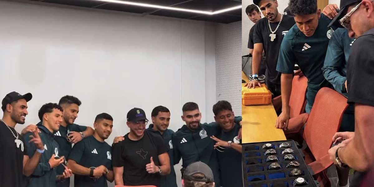 Influencer regala exclusivos Rolex al Tri tras avanzar a Octavos del Mundial