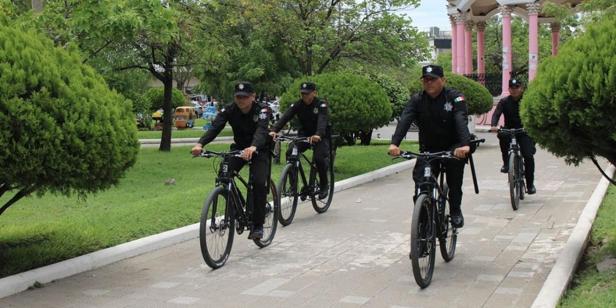 ¡Ciclistas contra el crimen, la seguridad  también se patrulla sobre dos ruedas!