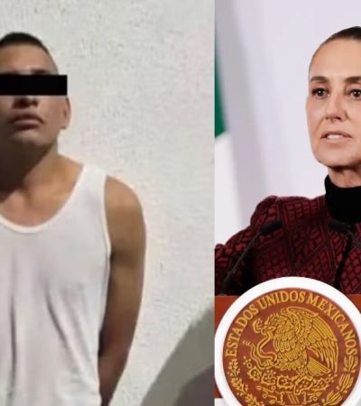 Conceden prórroga a Uriel “N” por agresión a Claudia Sheinbaum